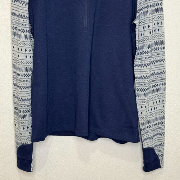 Terramar Woolskins Base Layer Top Women Size Large Midweight Merino Wool Blend - Picture 4 of 8